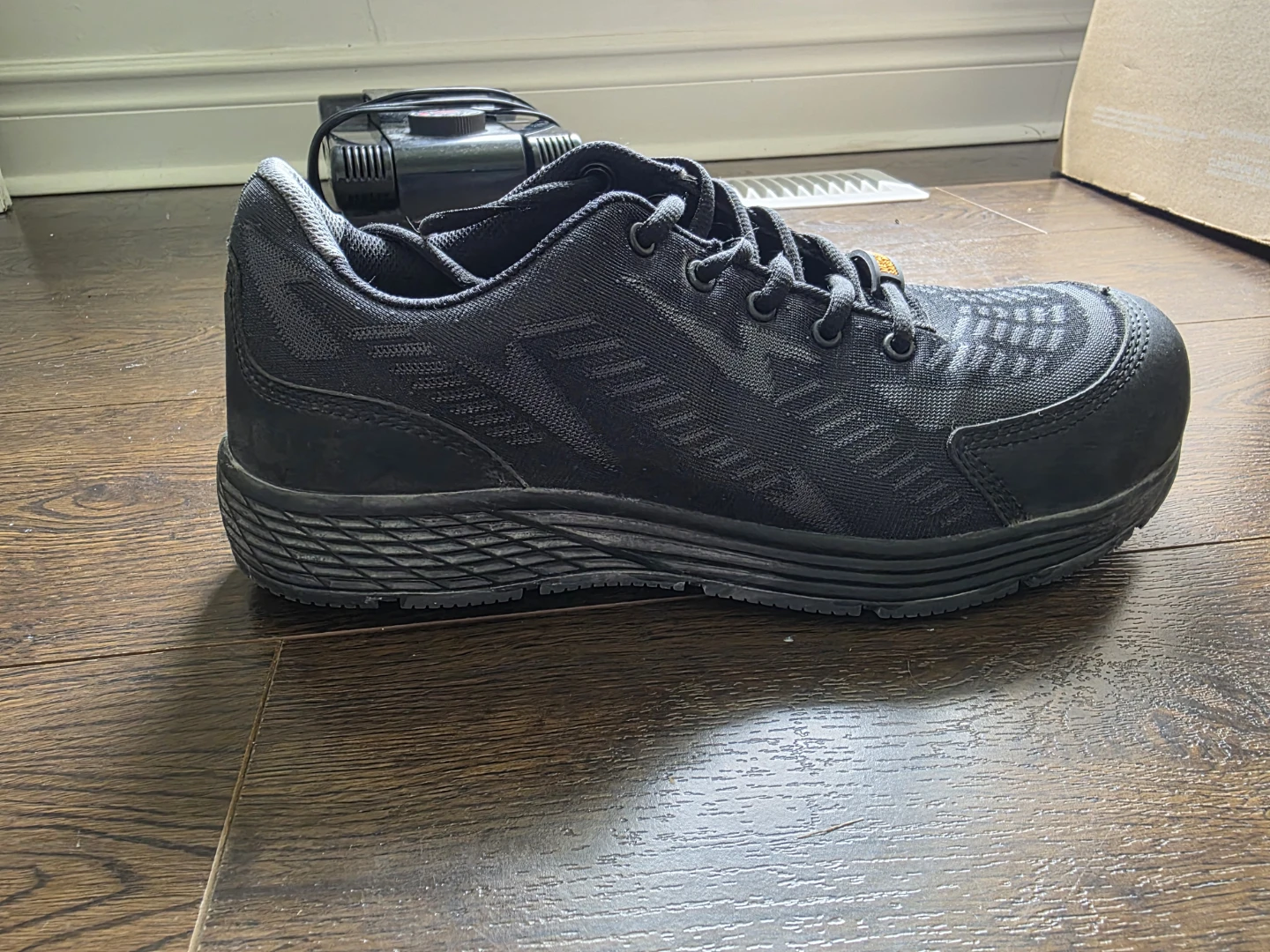 Prospector Pro Pacer Black Safety Shoes