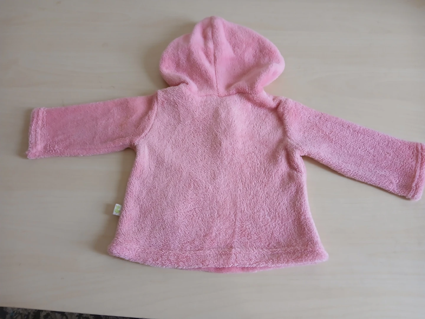 Pink Owl Hoodie - Baby Girl's Fleece - photo 2