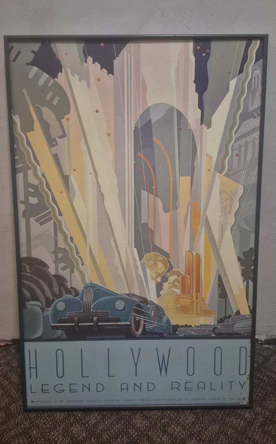 Hollywood Legend and Reality Mounted Poster Framed - photo 2