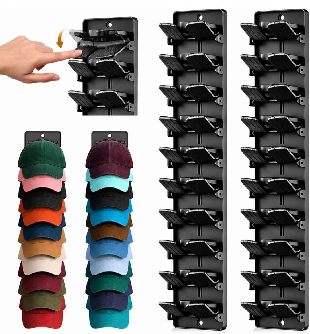 Baseball Hat Organizer Rack