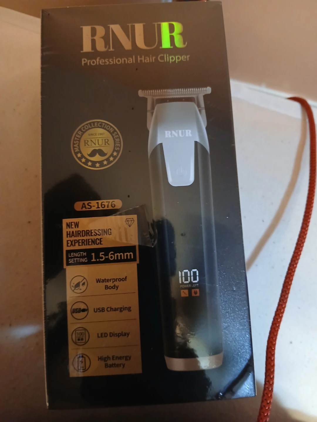RNUR Professional Hair Clipper AS-1676 - photo 2