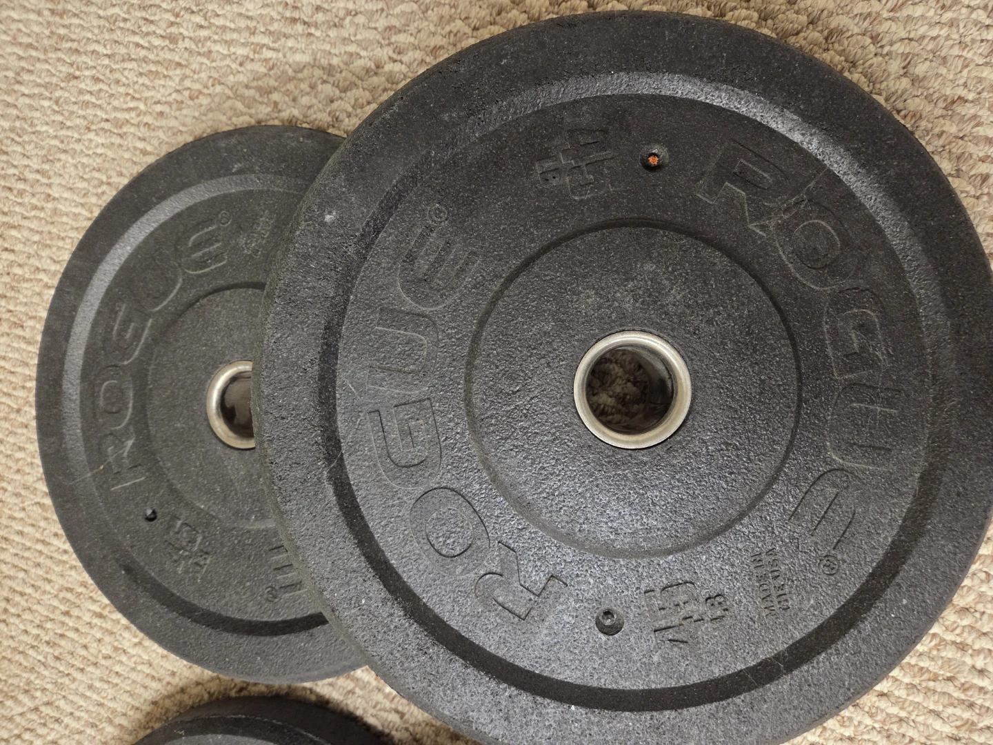 Rogue Fitness Crumb Bumper Plates Set - 160 Lbs - photo 5