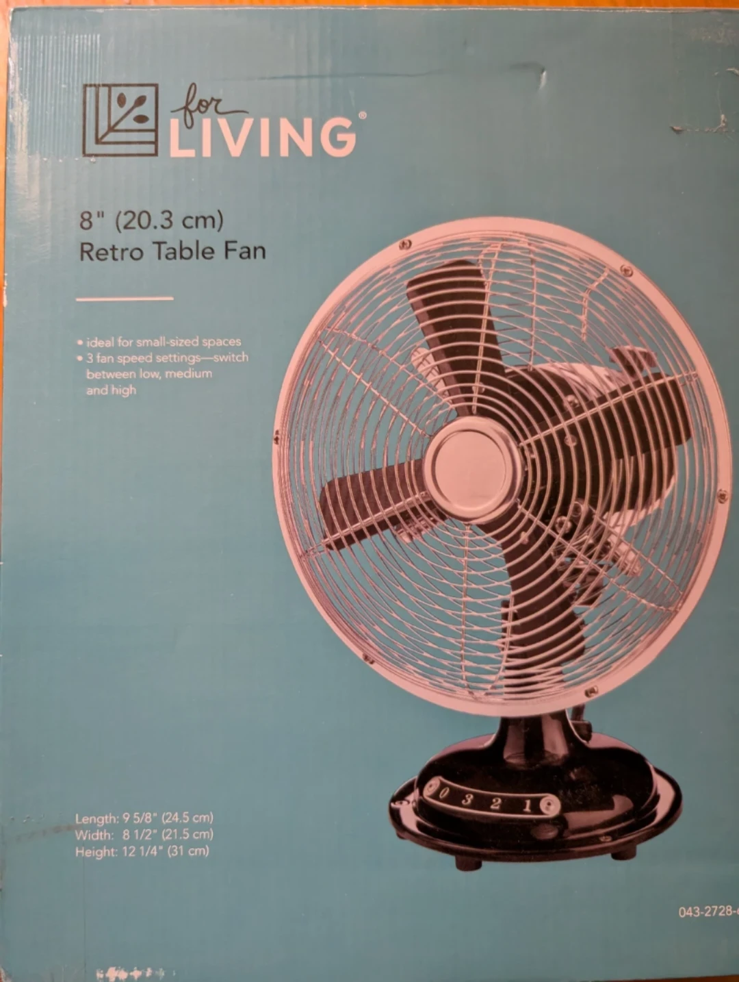 table fan