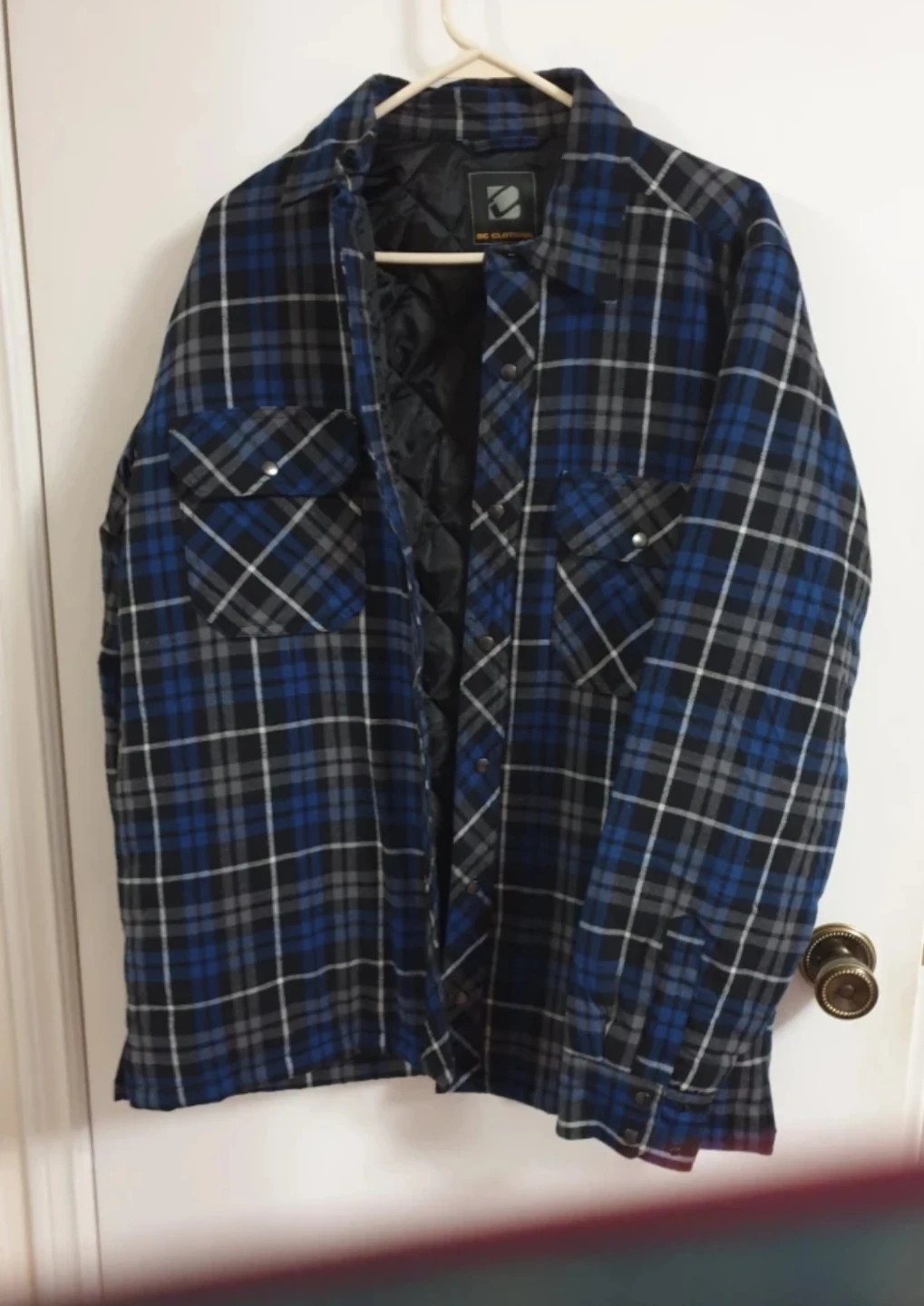 DC Clothing Plaid Flannel Shirt
