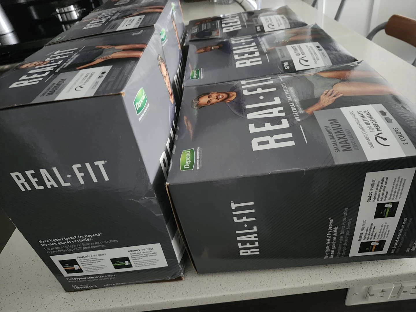 Depend Real Fit Underwear 6 boxes - photo 5
