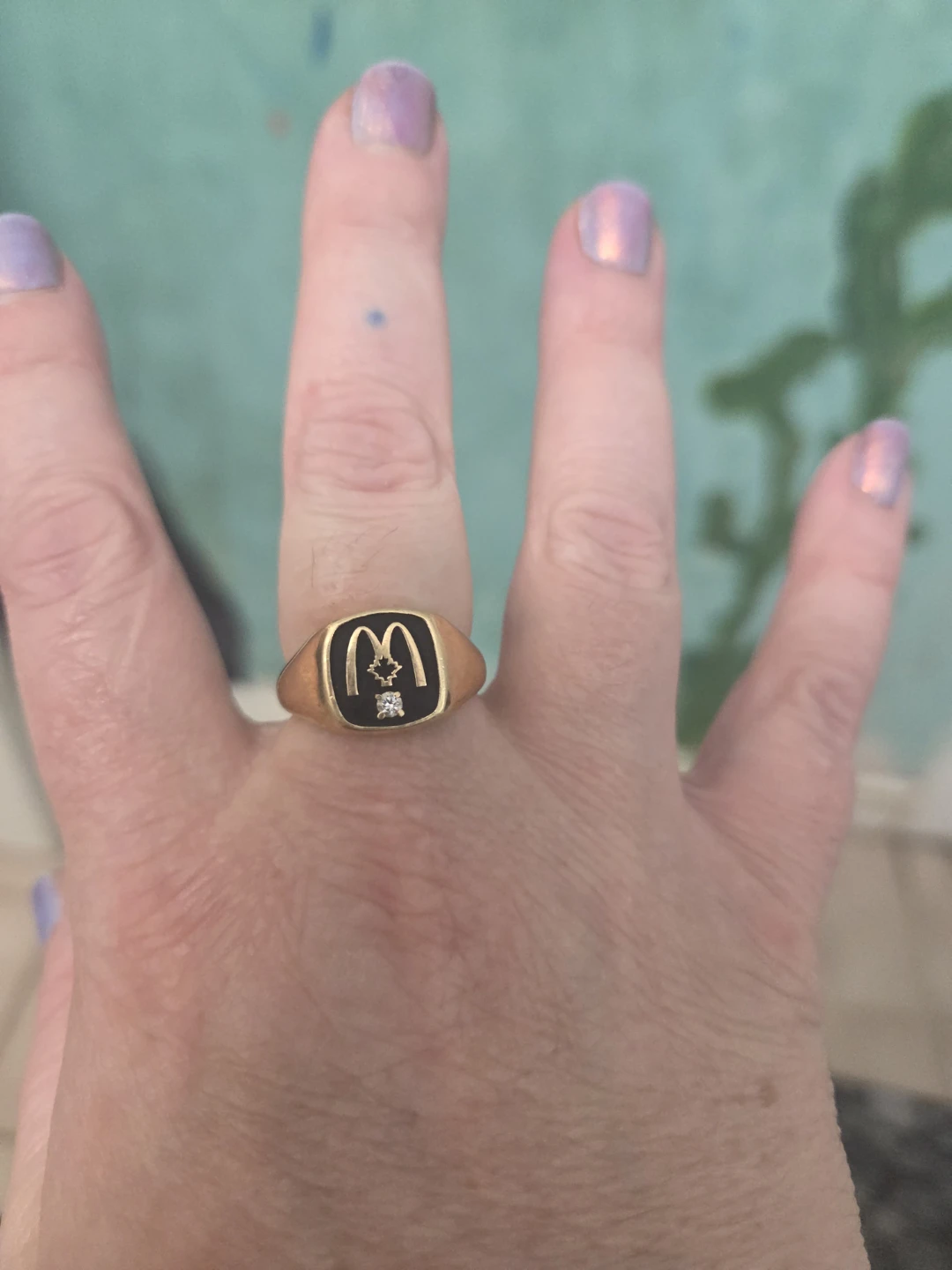 McDonald's O.C. Tanner 10K Gold Ring