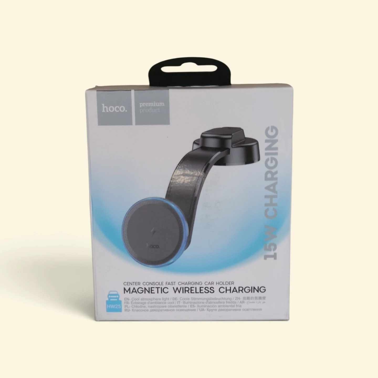 Brand New Magnetic Car Phone Holder with Wireless Charging