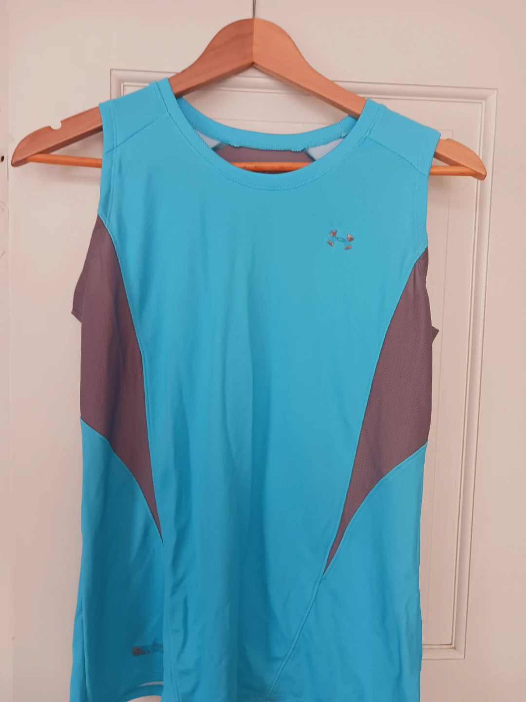 Under Armour Blue and Gray Tank Top