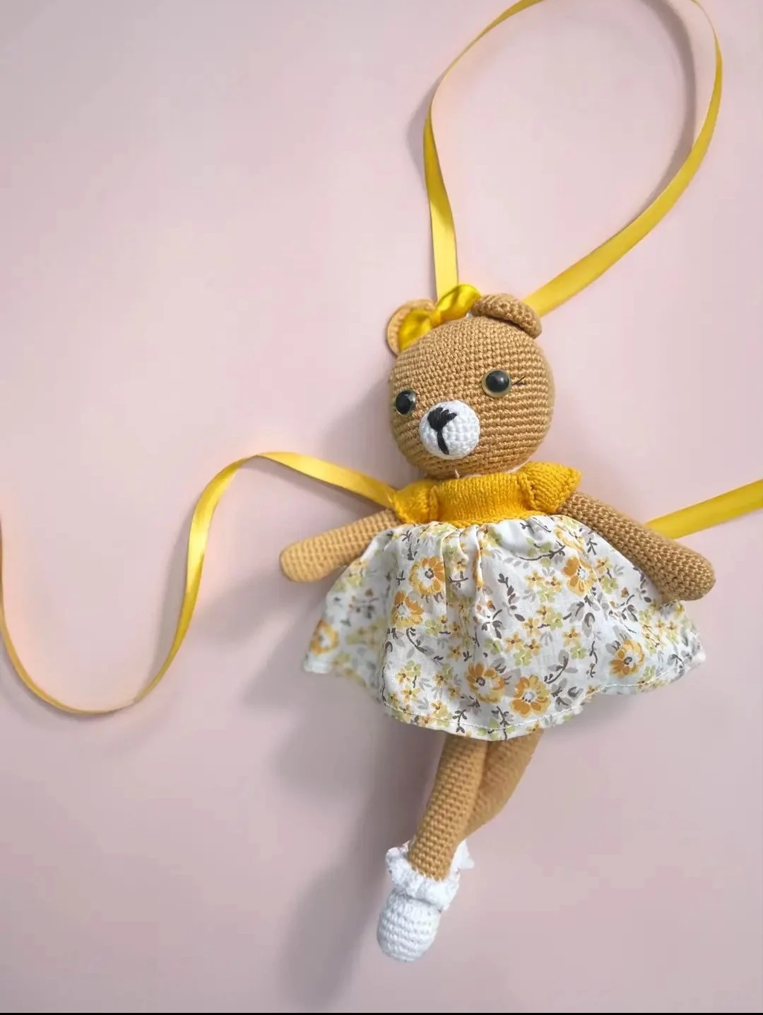 Crocheted Teddy Bear Toy
