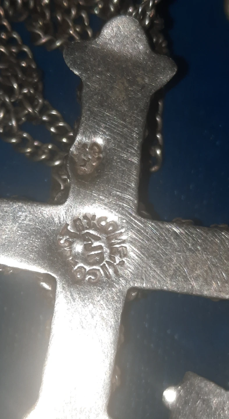 Vintage Sterling Silver texco lalalag Pendant Necklace - photo 3
