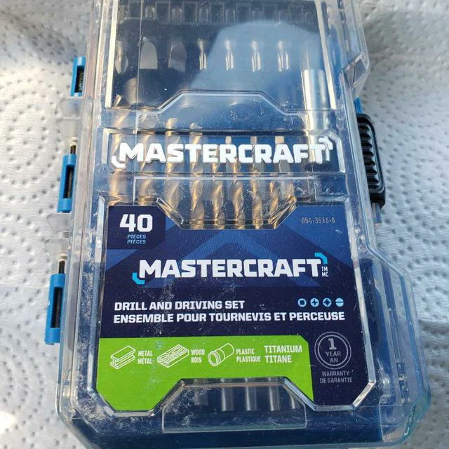 Mastercraft Titanium Drill Set for Wood 054-3516-8