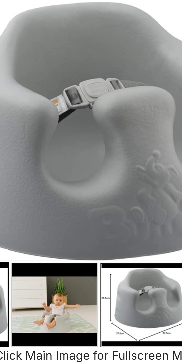 Bumbo Baby Seat - Cool Grey - photo 2