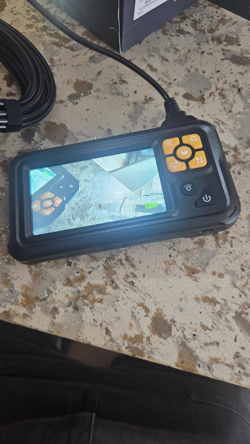 Inspection Camera with Screen and flash(Industrial endoscope)