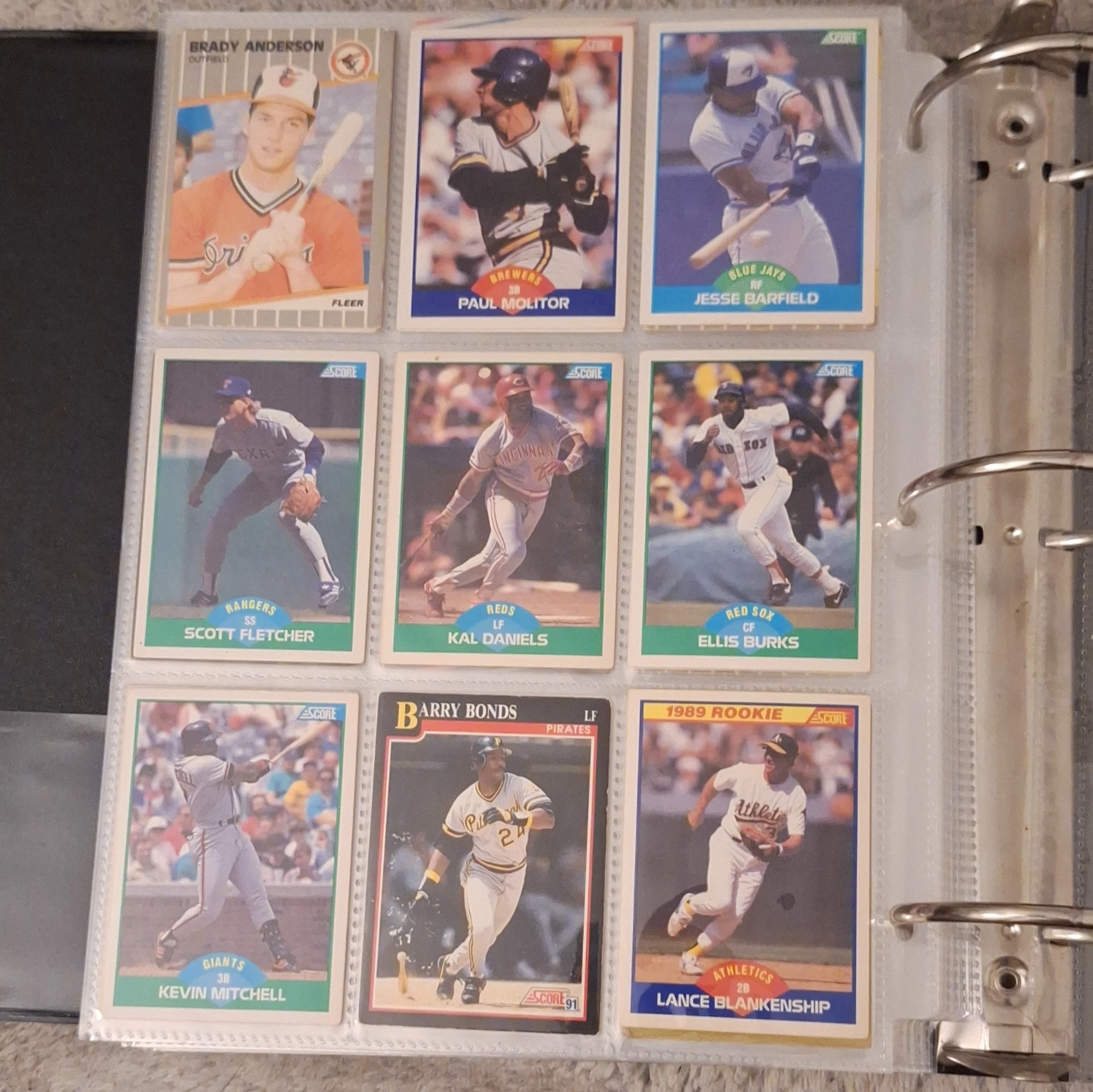 Score Baseball Cards Collection - photo 4