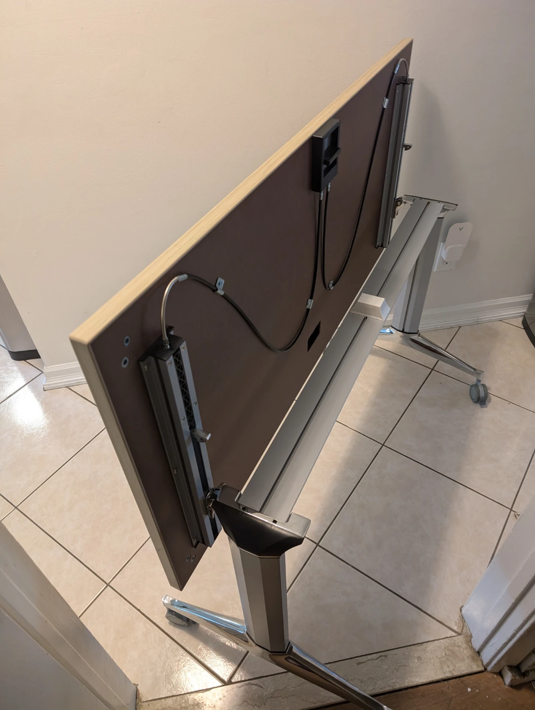 Foldable Table with Locking Wheels - photo 5