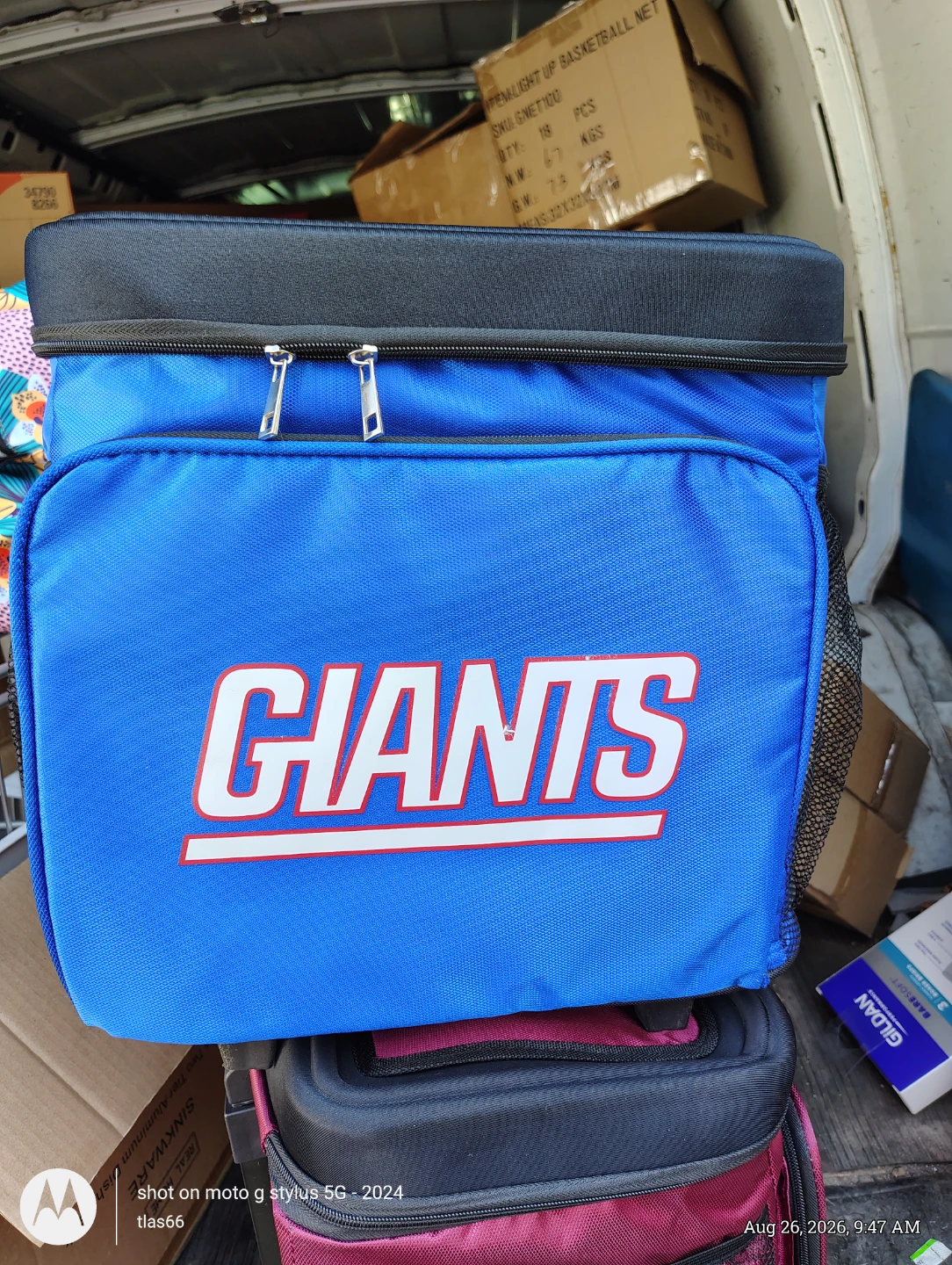 New York Giants Cooler Bag
