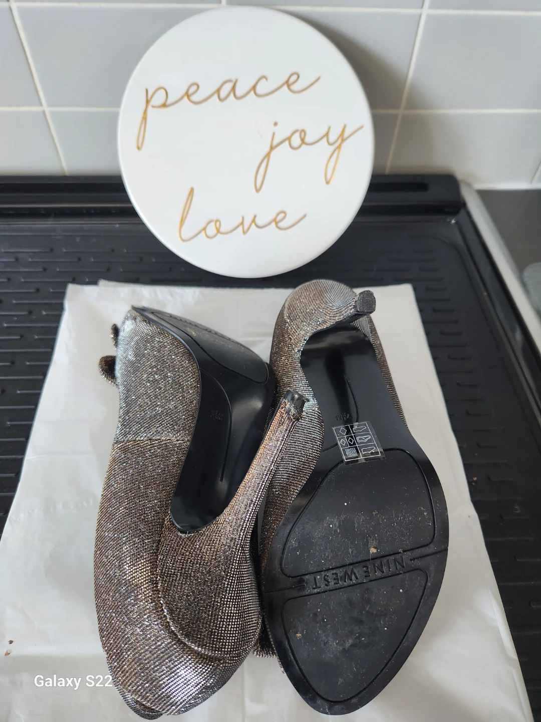 Nine West Sparkly Heels