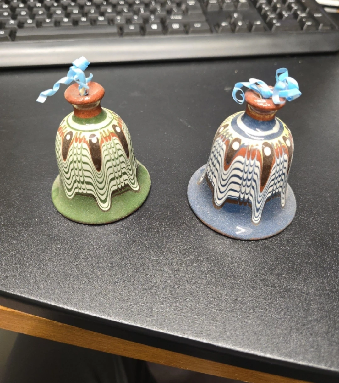 Two Decorative Ceramic Bells