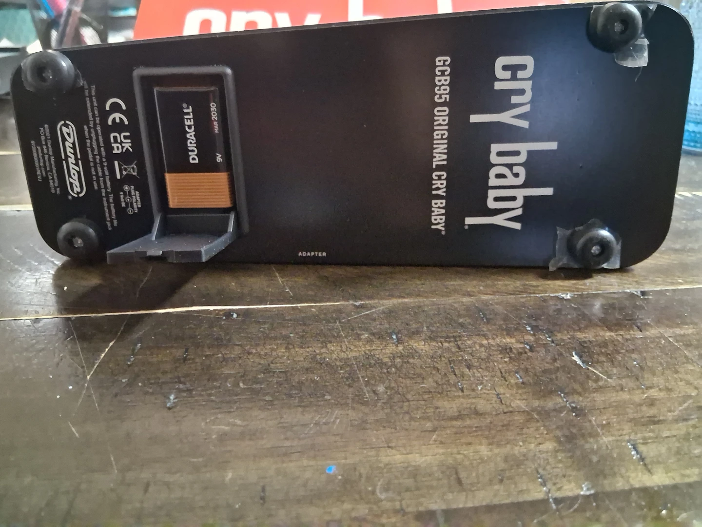 Dunlop Cry Baby GC95 Original Wah Pedal