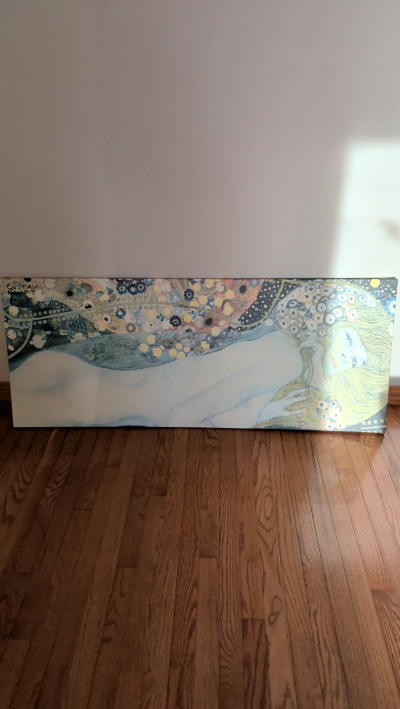 Art Print - "Water Serpents" style painting - photo 2