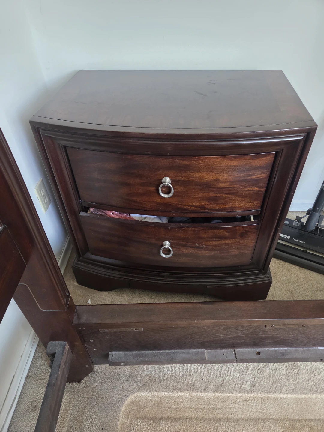 Wooden Sleigh Bed Frame - photo 4