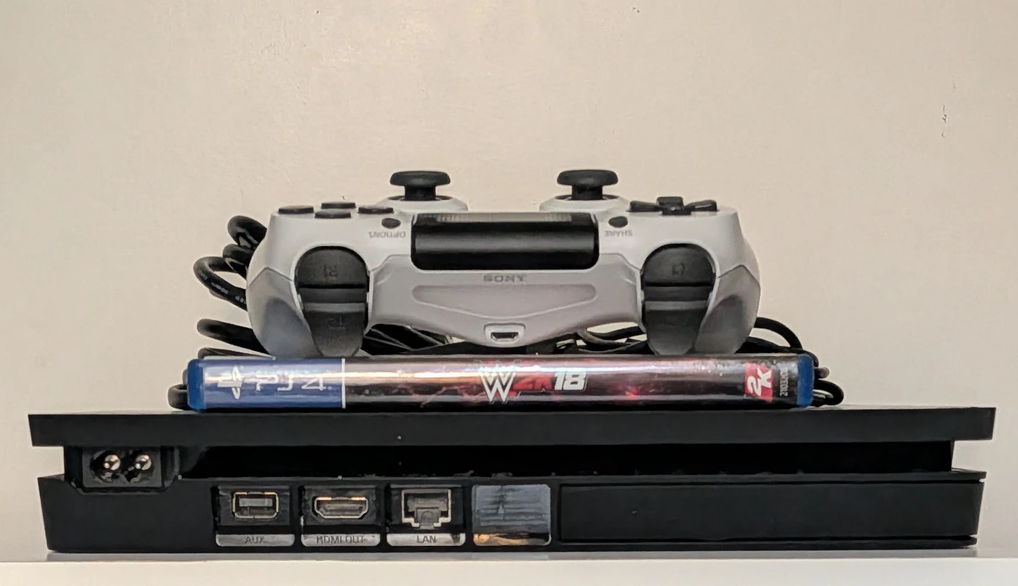 1TB PS4 Slim w/ Controller, Cables & Game  Asking $180 OBO - photo 4
