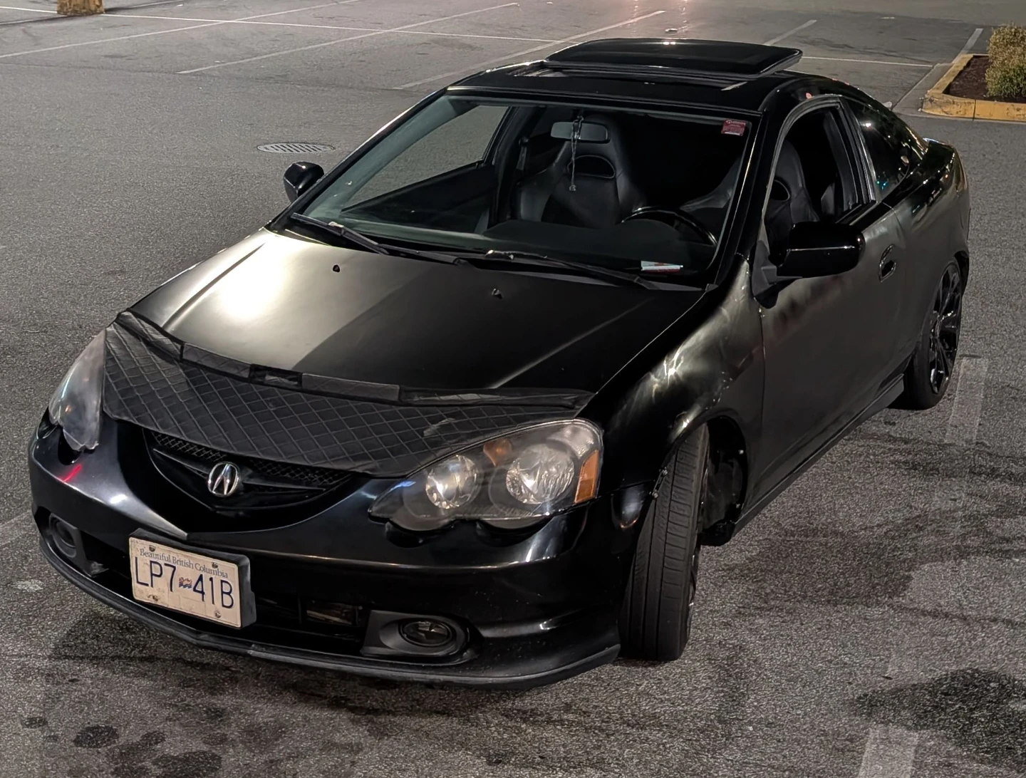2002 Black Acura RSX