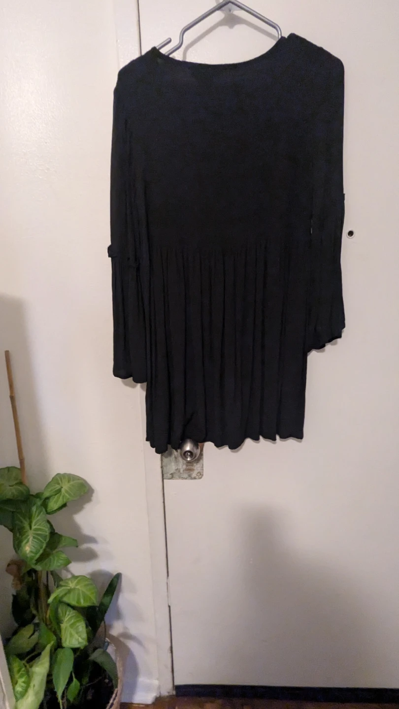 Yours Black Smocked Top - photo 2