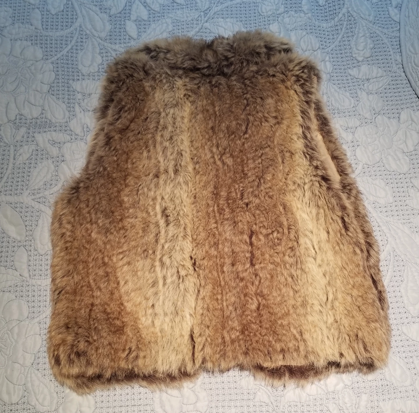 Women's faux fur vest, size S - photo 4