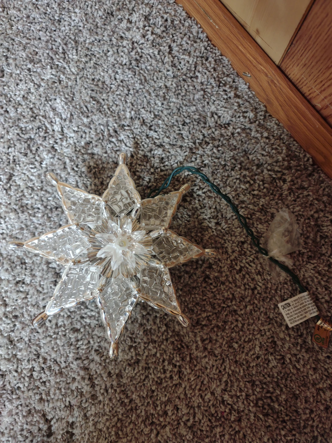Walgreens Home Elements tree topper