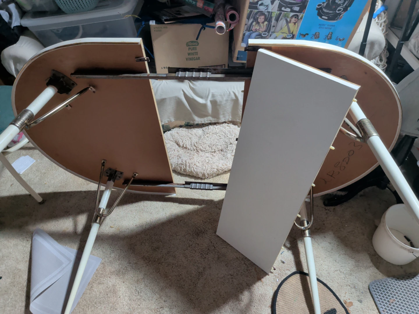 Vintage Kitchen Table & 2 Chairs - photo 2