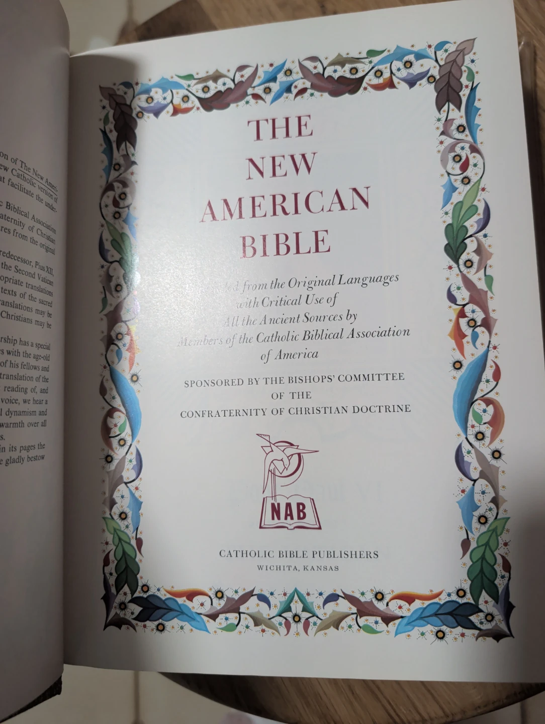 vintage gold-padded hardcover Holy Bible - photo 4