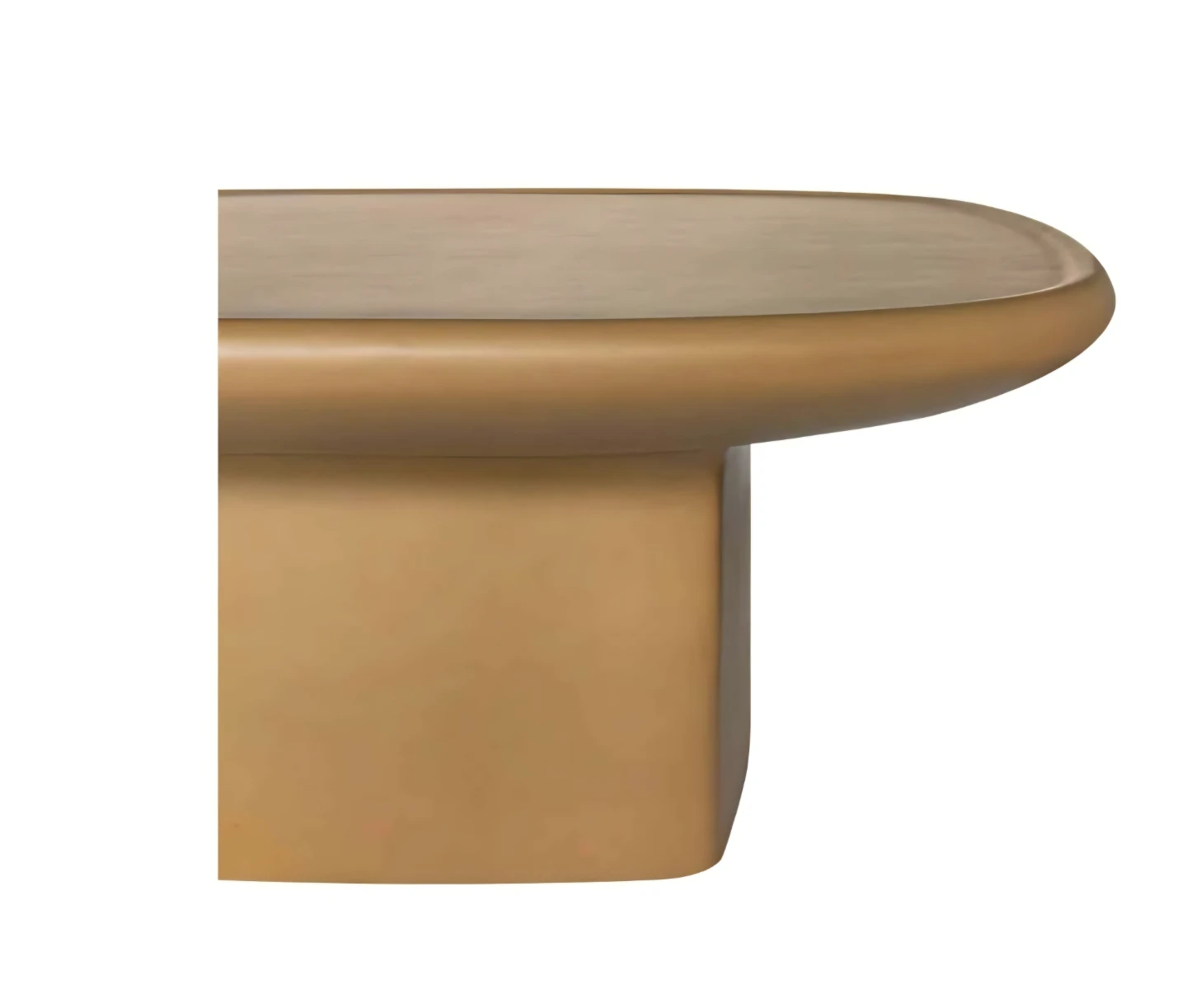 Manon Outdoor Coffee Table - Deep Yellow - photo 2