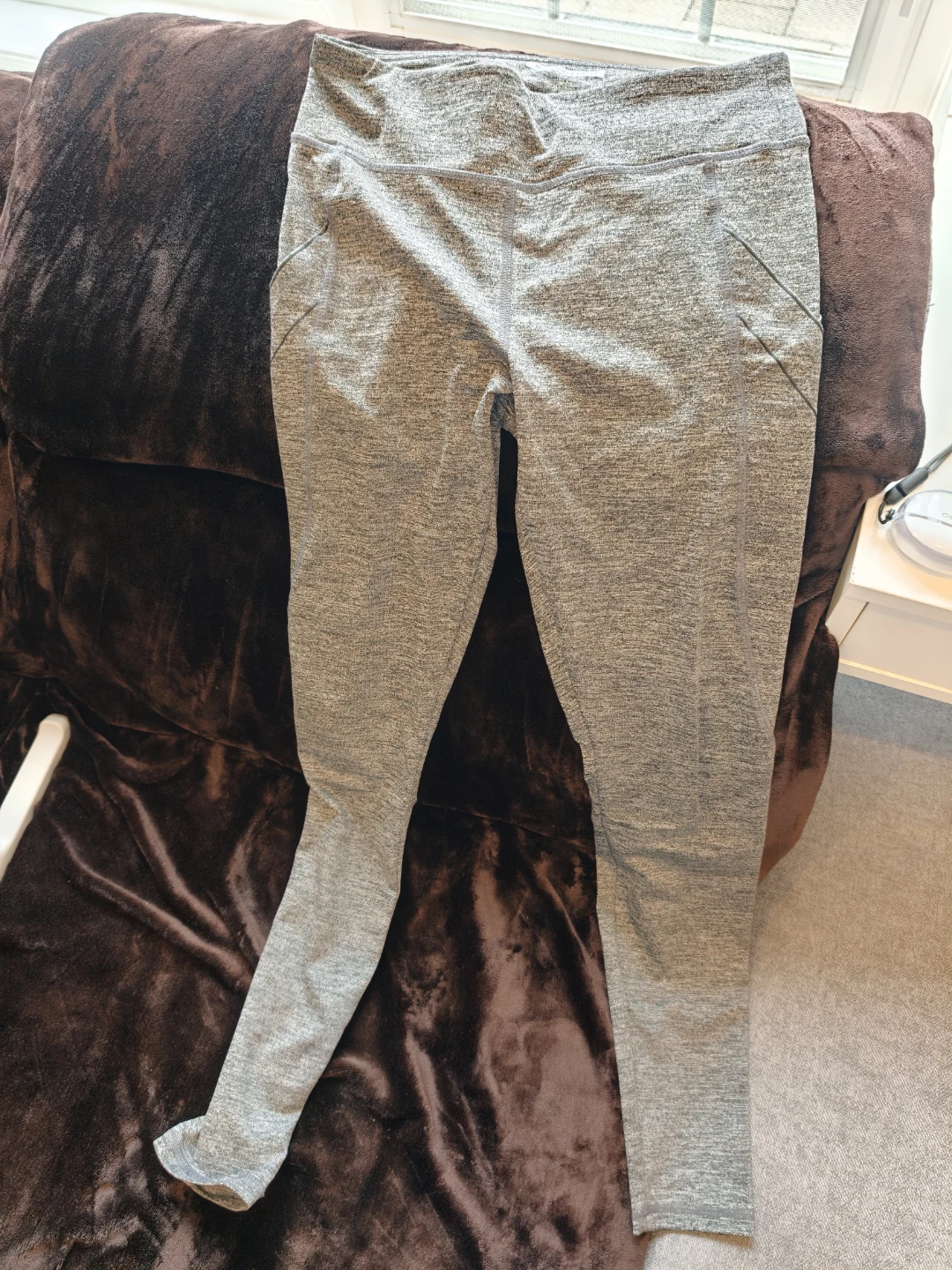 Forever 21 Grey Marled Leggings