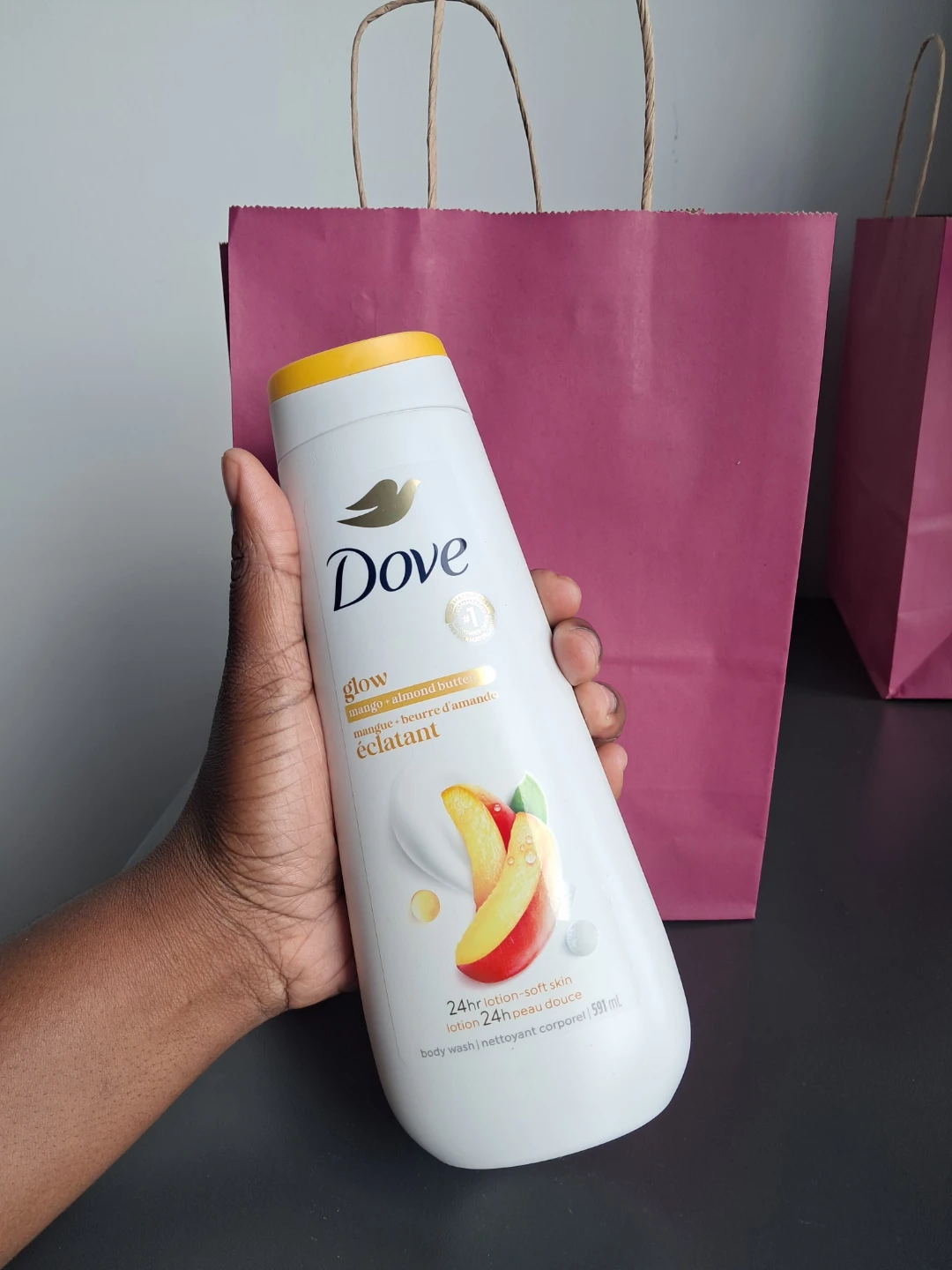 Dove Glow Mango & Almond Butter Body Wash and Body Scrub - photo 3