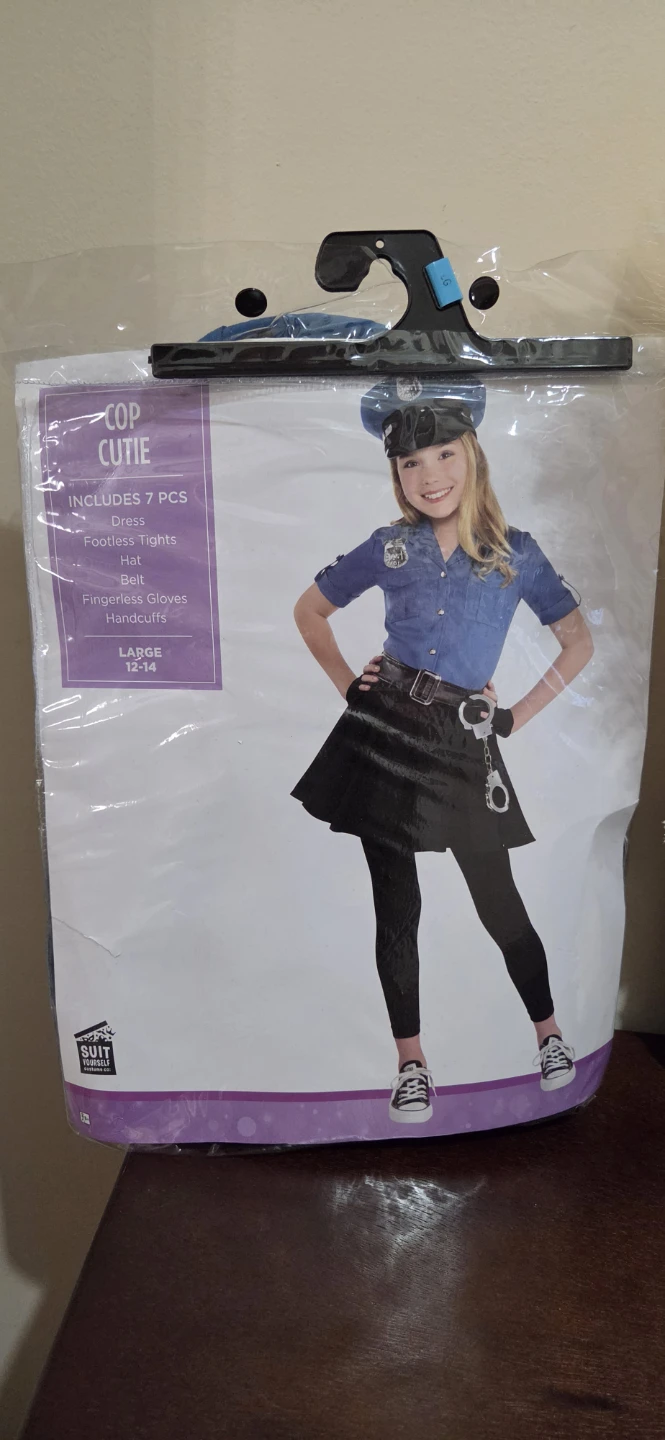 Cop Cutie Costume Set - Large (12-14)