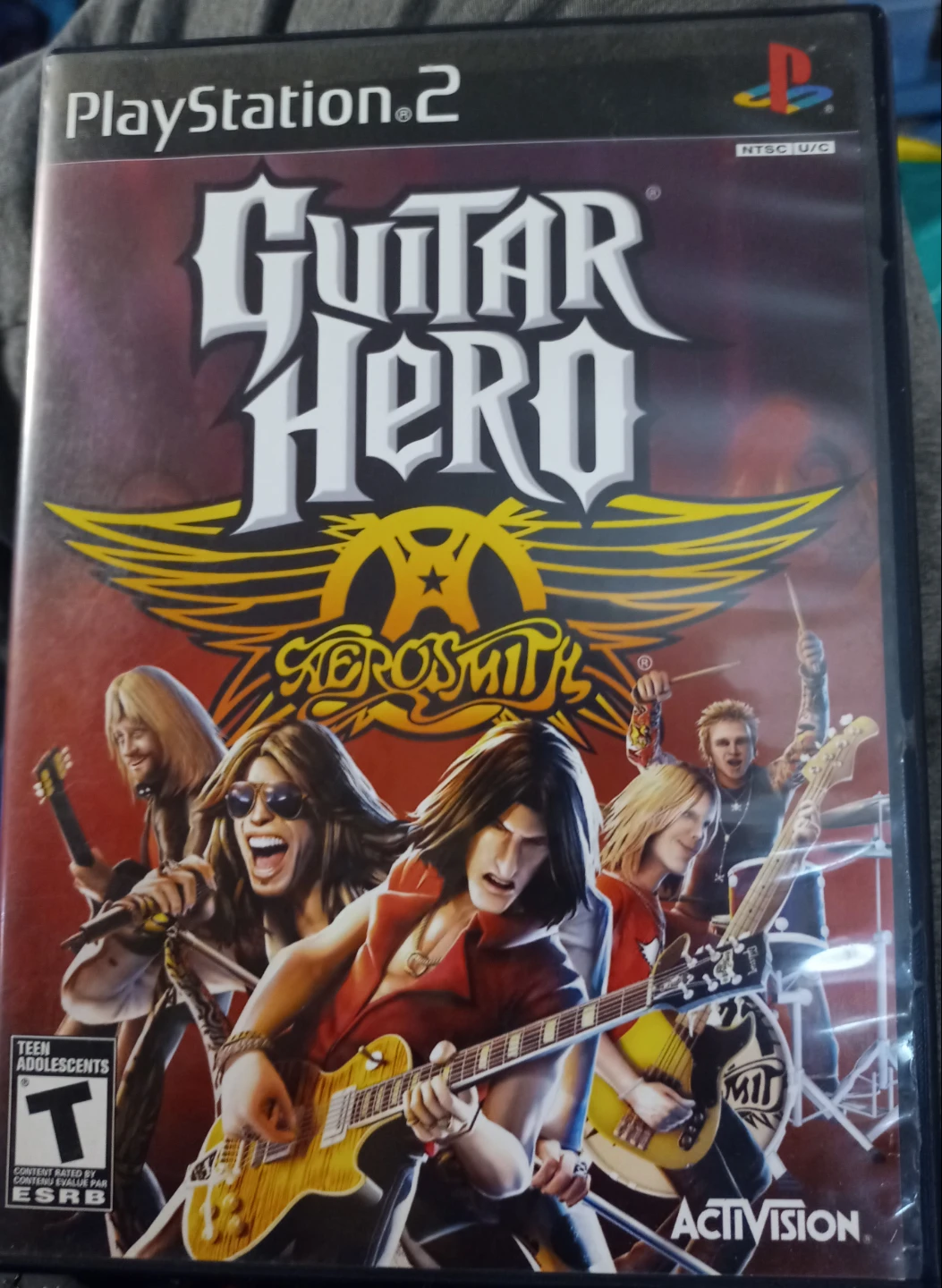 Play Station 2 Guitar Hero - No Scratches