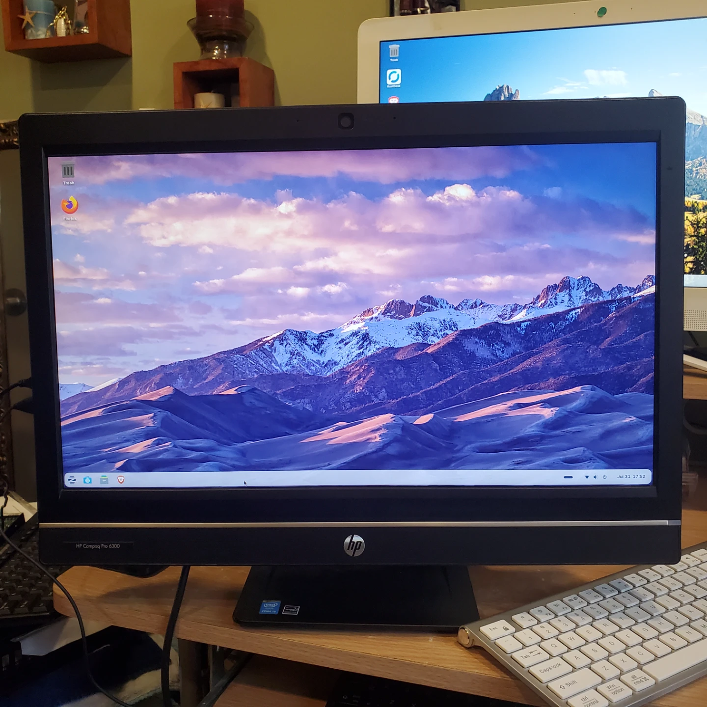 HP All-in-one computer