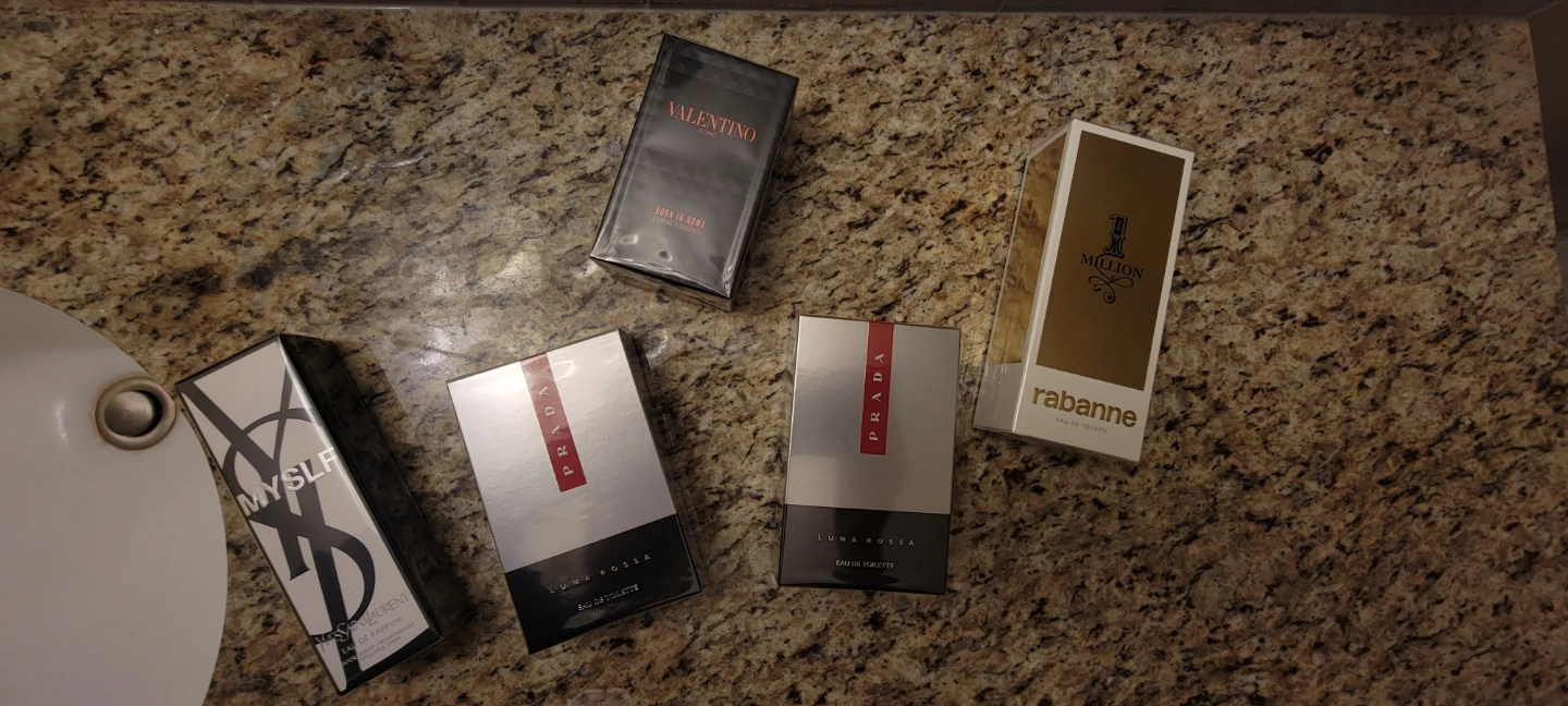 Assorted Men's Designer Colognes
