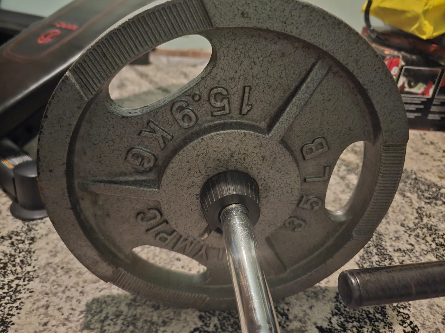 Olympic Weight Plate - 15.9 KG - photo 4