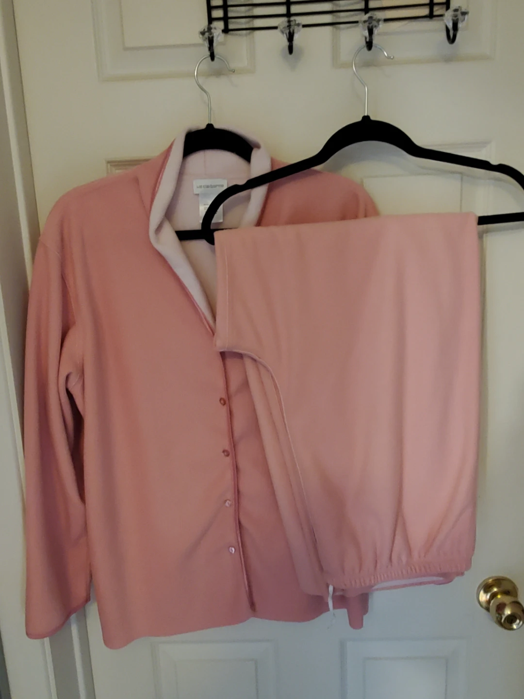 Liz Claiborne Pink Fleece Pajama Set