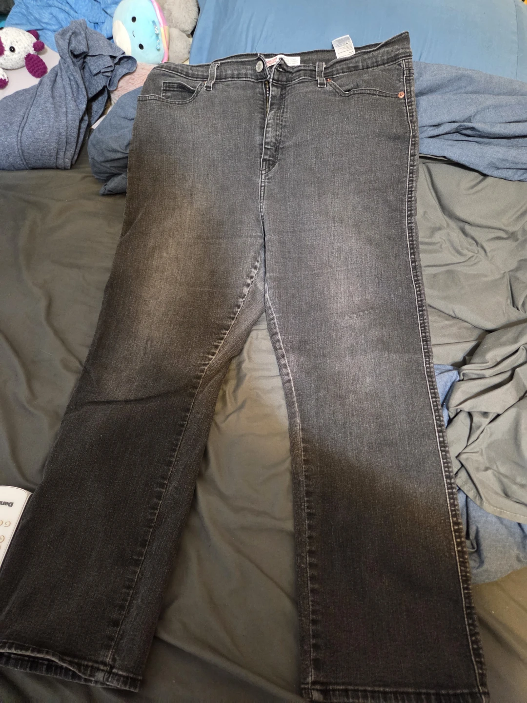 Levi Strauss Signature High-Rise Straight Jeans - photo 2