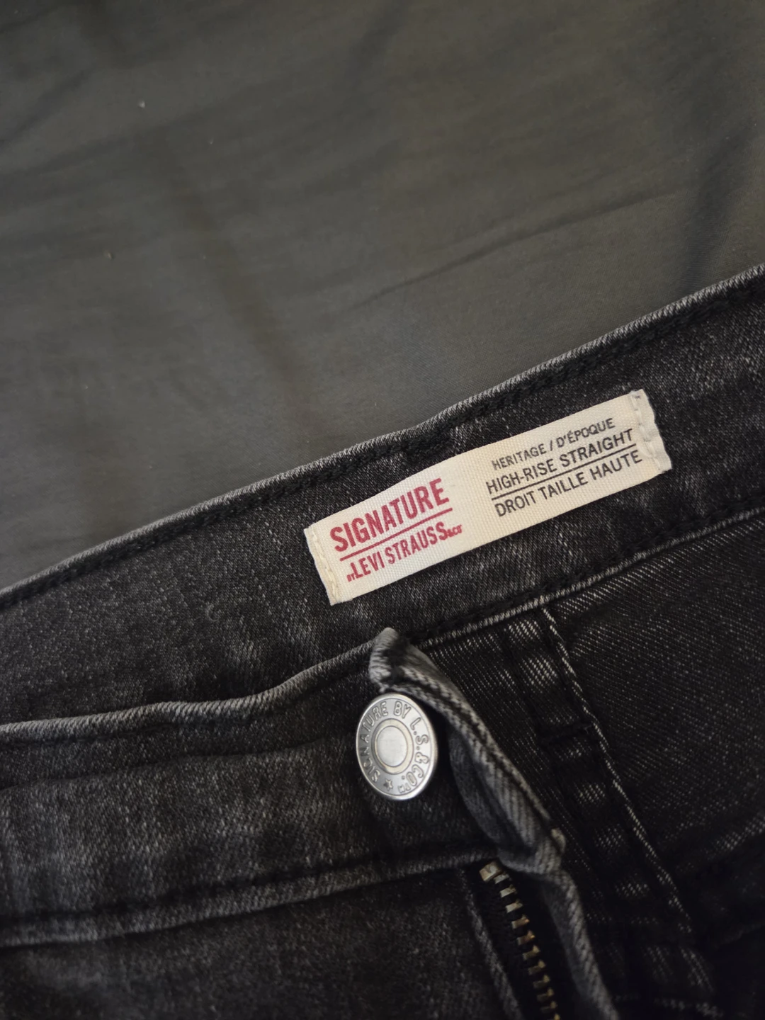 Levi Strauss Signature High-Rise Straight Jeans - photo 4