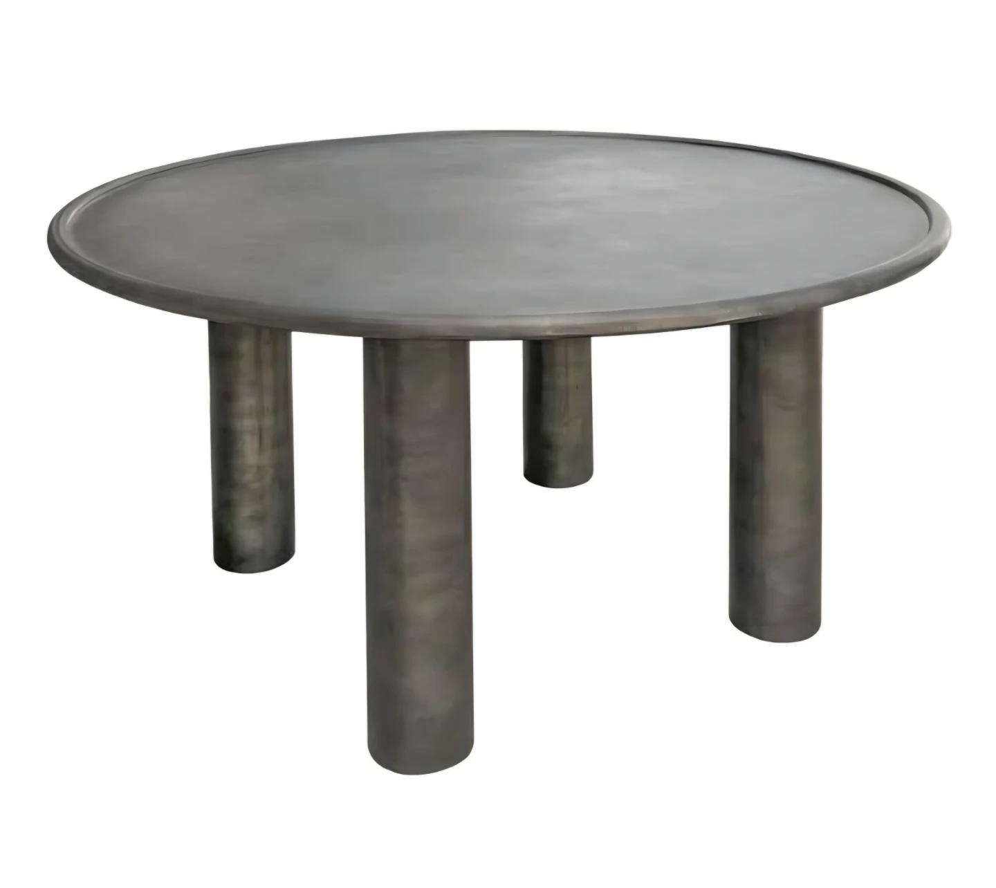 Round Metal Coffee Table - photo 3