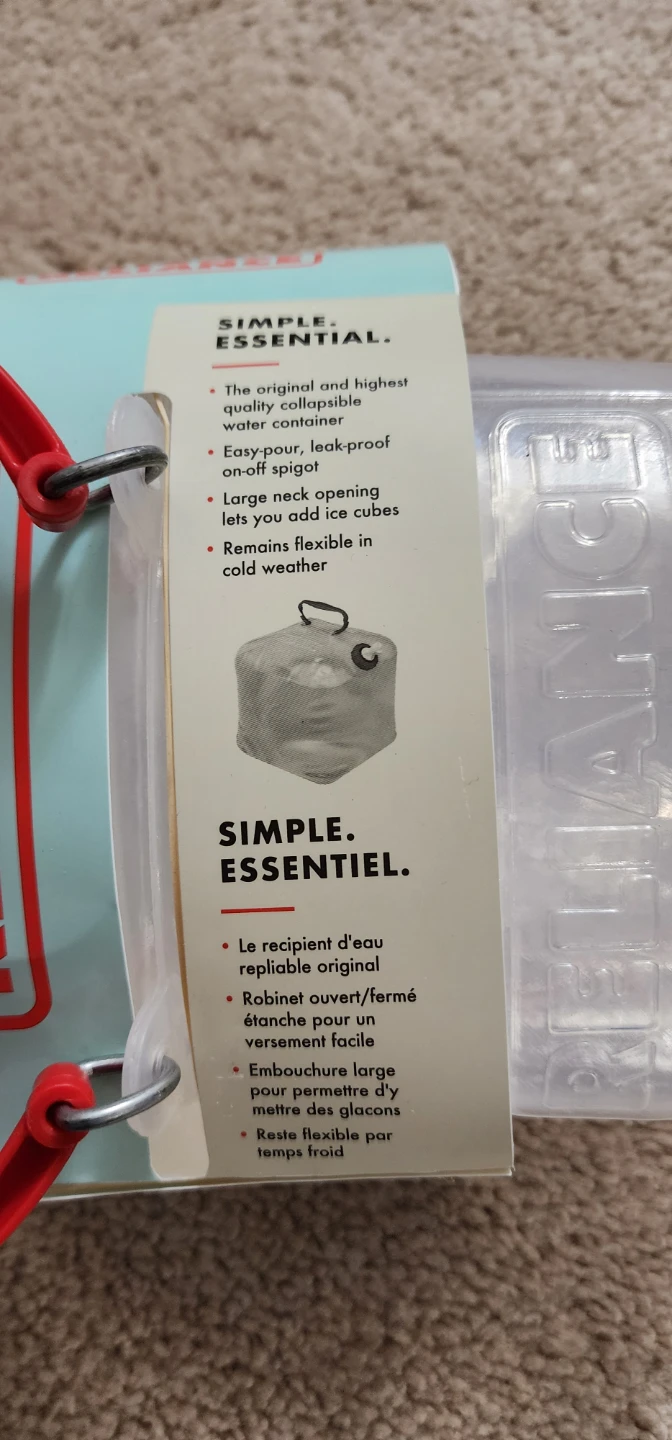 Reliance Fold-A-Carrier Water Container 5 Gallons - photo 2