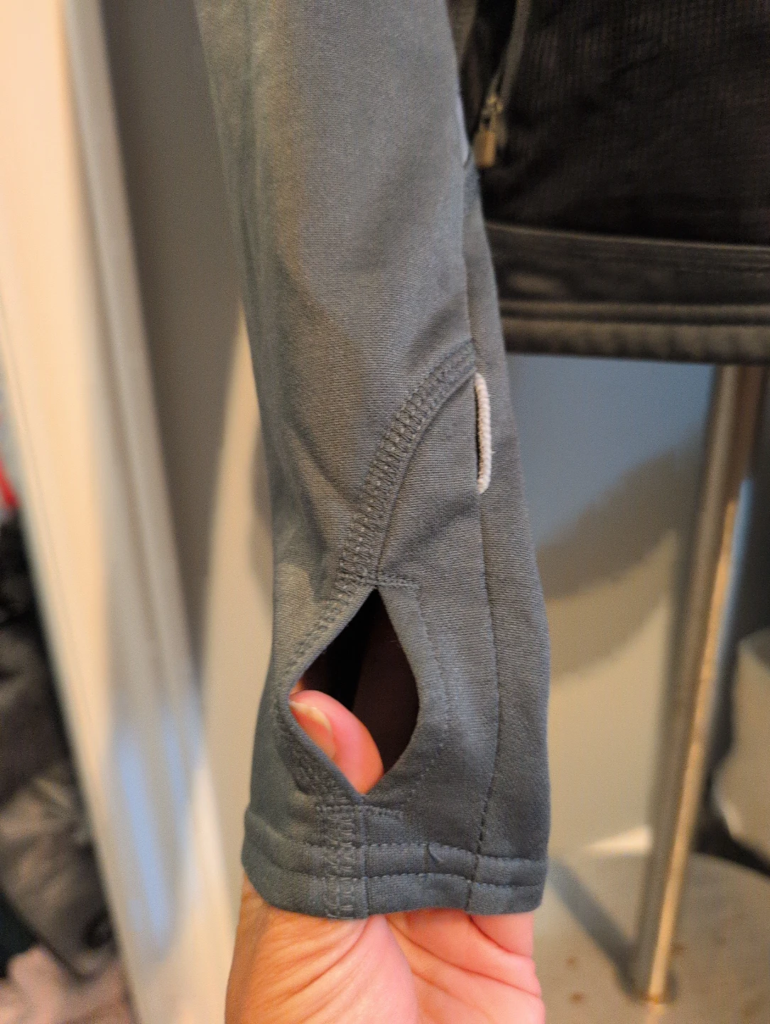 The Athletic Club grey two-tone zip-up jacket - photo 2