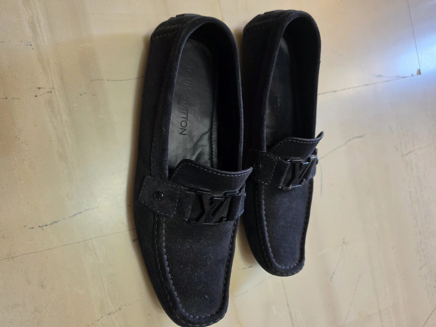 Louis Vuitton Suede Loafers - photo 3