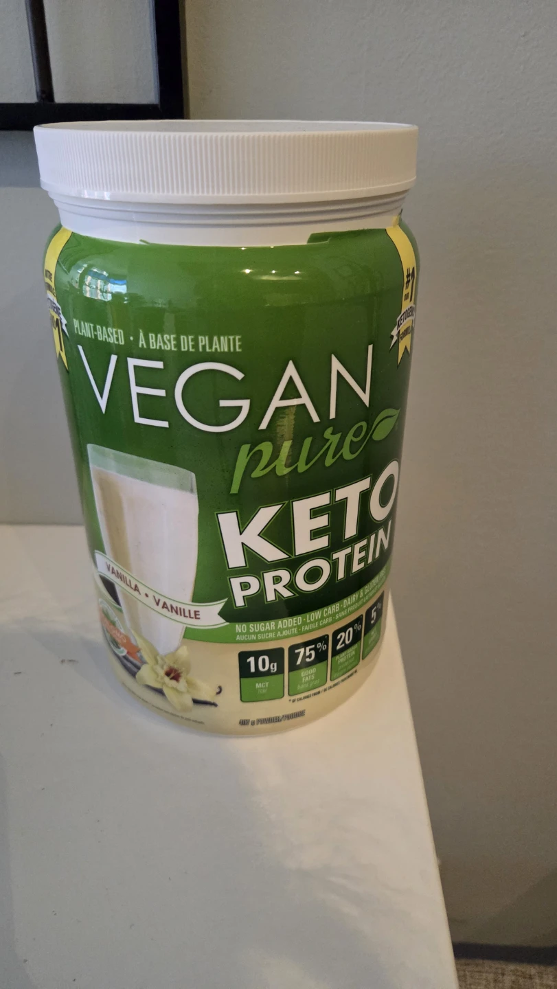 Vegan Pure Keto Protein Powder Vanilla Flavour