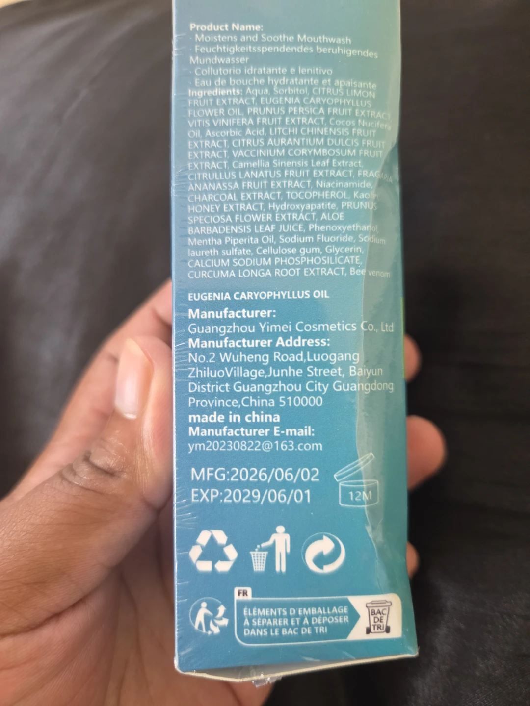 ROZINO Moisten and Soothe Mouthwash - 100ml - photo 3