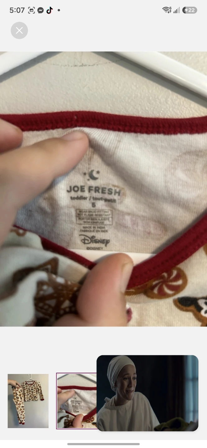 Toddler 5 christmas Pajama Set - photo 2